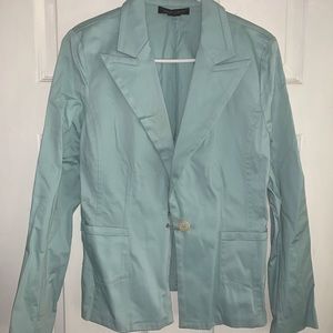 August Silk Sportswear Light Blue Blazer Size 10